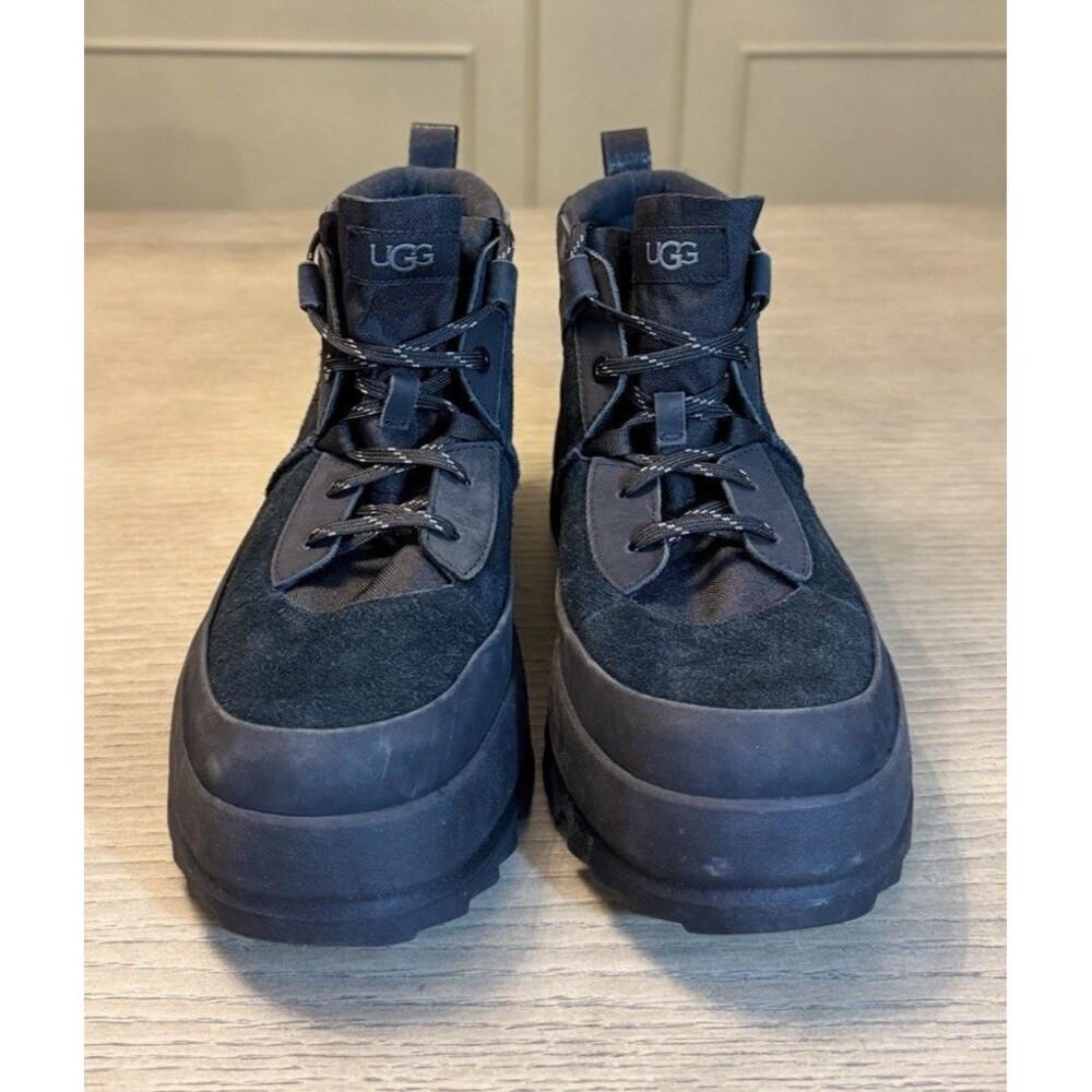 UGG Lug Waterproof Chukka Black Boot. Size 13